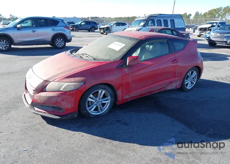 2012 Honda Cr-Z Ex из США, поврежденный, VIN JHMZF1C6XCS002521